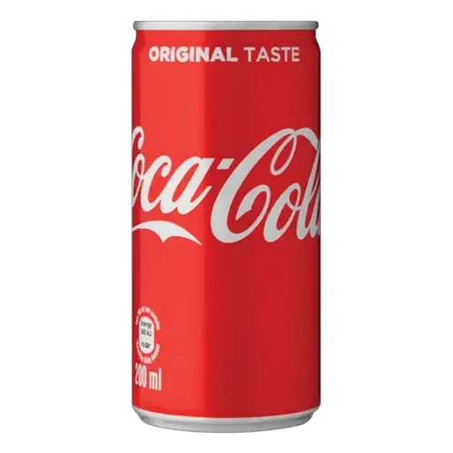 Coca-Cola Original Soft Drink Can 200ml