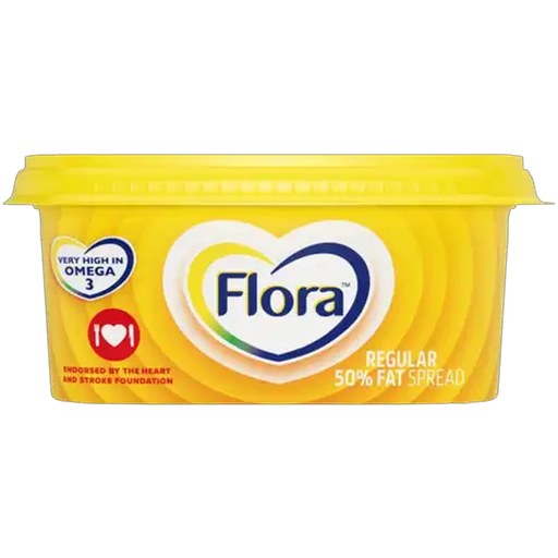 Flora Regular 50% Fat Spread 500g