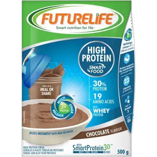 FUTURELIFE Smart Food Chocolate Flavour High Protein Cereal 500g