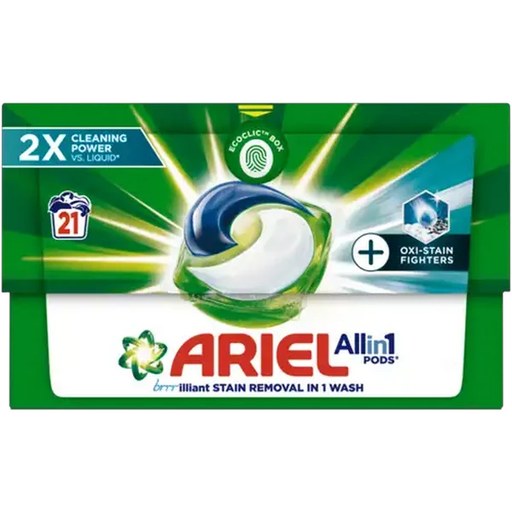Ariel All-In-1 Automatic Washing Pods 21 Pack