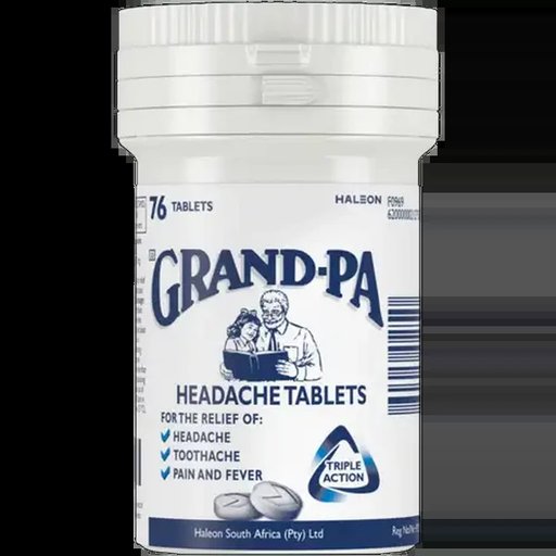 Grand-Pa Headache Tablets 76 Pack