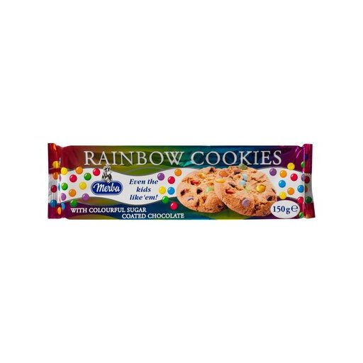 Merba Rainbow Cookies 150g