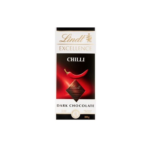 Lindt Excellence Dark Chilli Chocolate Slab 100g