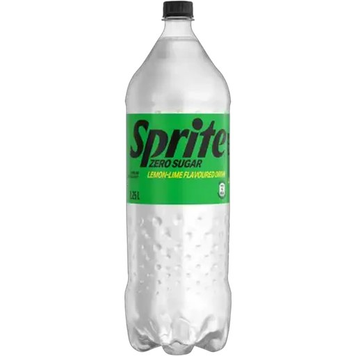 Sprite Lemon-Lime Flavoured Zero Sugar Sparkling Drink 2.25L