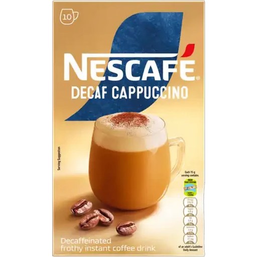 NESCAFÉ Decaf Instant Cappuccino 10 x 15g