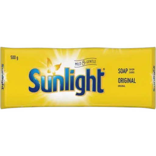 Sunlight Mild & Gentle Laundry Soap Bar 500g
