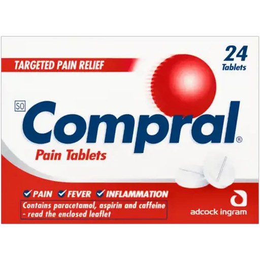 Compral Pain Relief Tablets 24 Pack