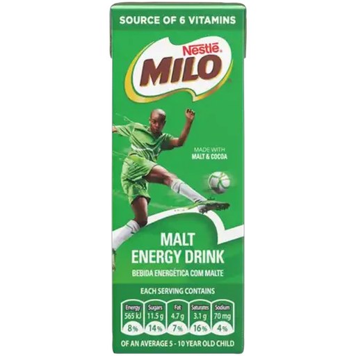 Nestlé Milo Malt Energy Drink 200ml