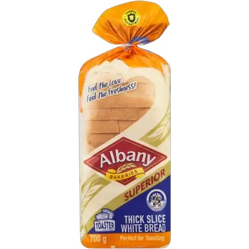 Albany Superior Thick Slice White Bread 700g