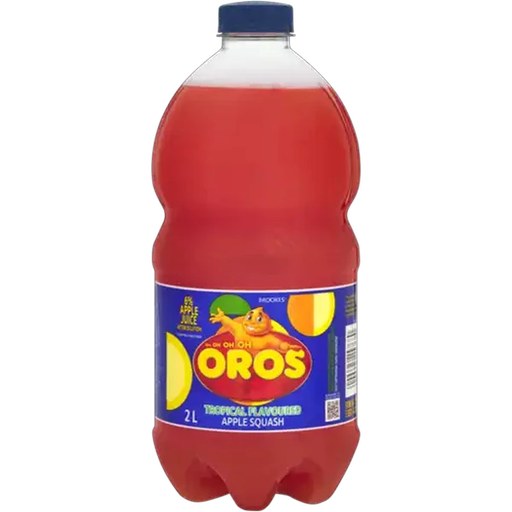 Oros Tropical Flavoured Apple Squash 2L