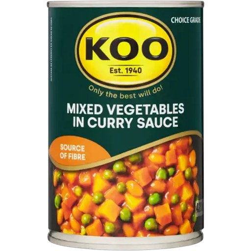 KOO Mixed Vegetables In Curry Sauce 420g