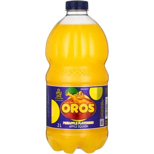 Oros Pineapple Flavoured Concentrated Squash 2L