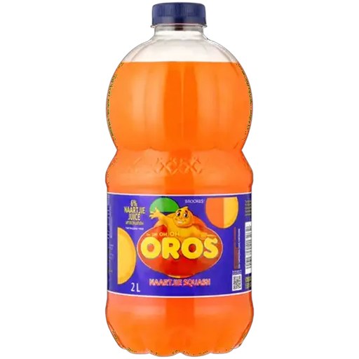 Oros Naartjie Flavoured Concentrated Squash 2L