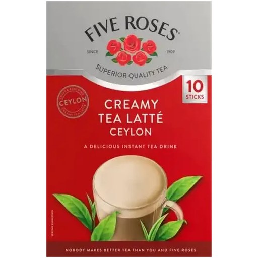 Five Roses Ceylon Creamy Tea Latte 10 Pack