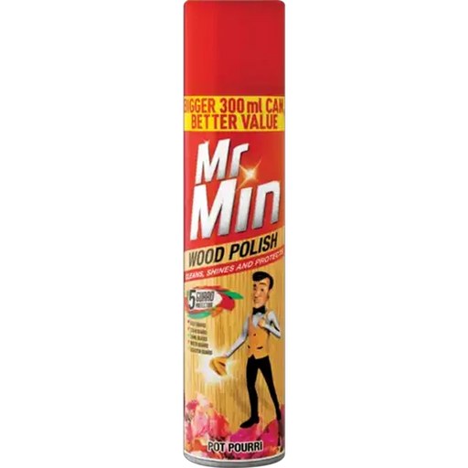 Mr. Min 5 Guard Protection Pot Pourri Scented Wood Polish 300ml