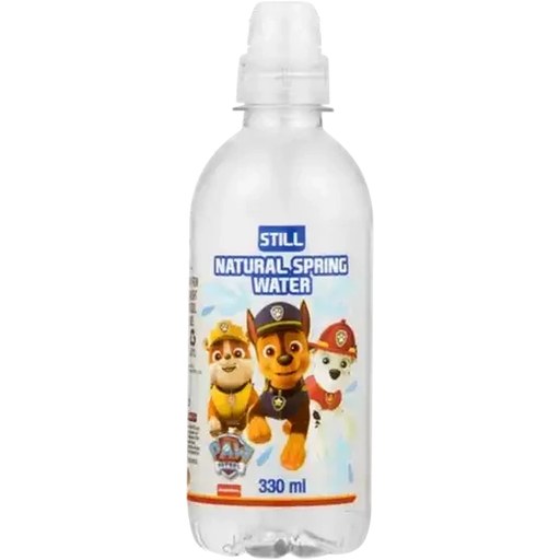 PAW Patrol Natural Still Spring Water Bottle 330ml