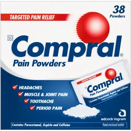 Compral Pain Powders 38-Pack