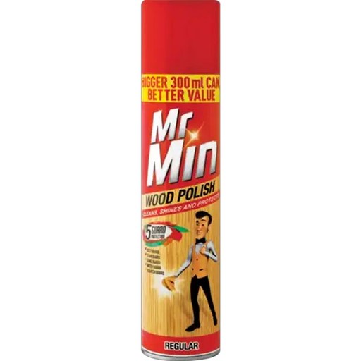 Mr. Min 5 Guard Protection Regular Wood Polish 300ml
