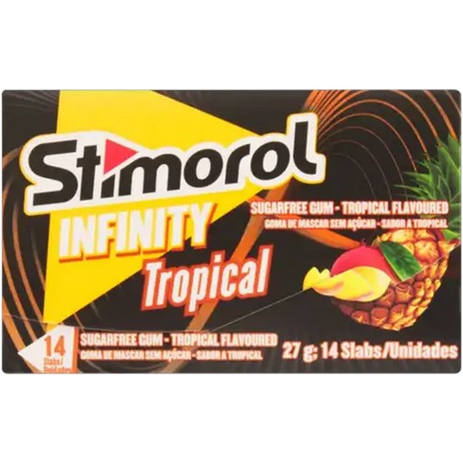 Stimorol Infinity Tropical Flavoured Sugarfree Gum 14 Pack