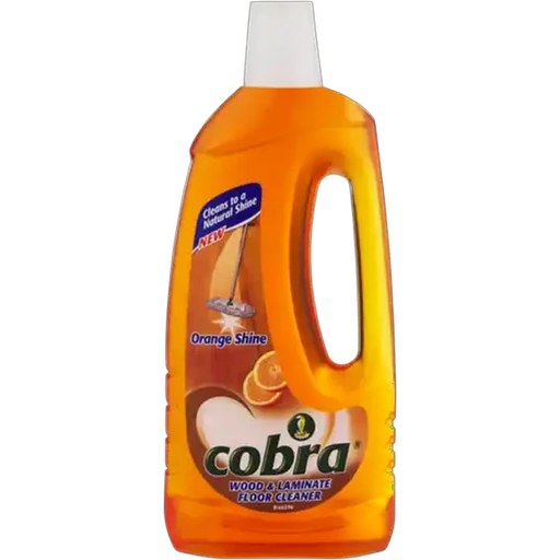 Cobra Orange Shine Wood & Laminate Floor Cleaner 750ml
