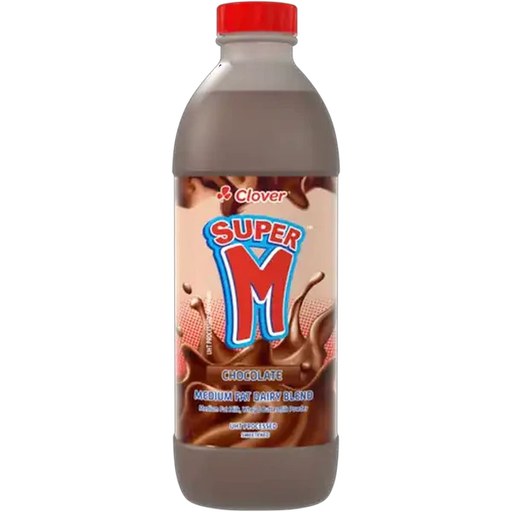 Clover Super M Chocolate UHT Flavoured Milk 1L