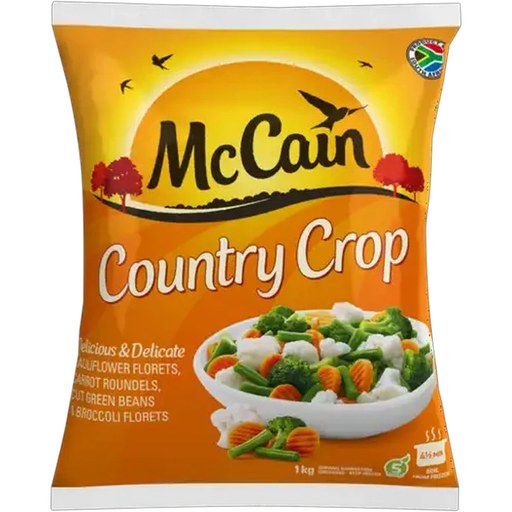 McCain Frozen Country Crop Vegetables 1kg