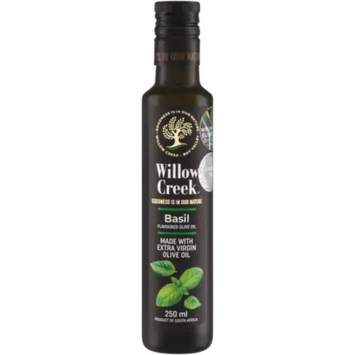 Willow Creek Basil Flavoured Olive Oil 250ml