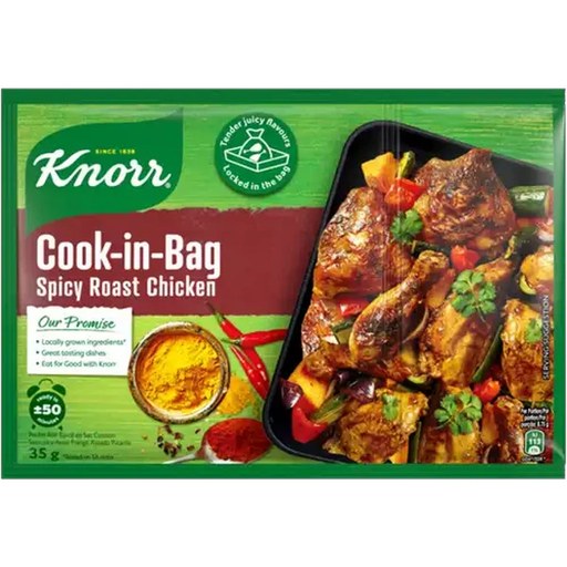 Knorr Spicy Roast Chicken Cook-in-Bag 35g