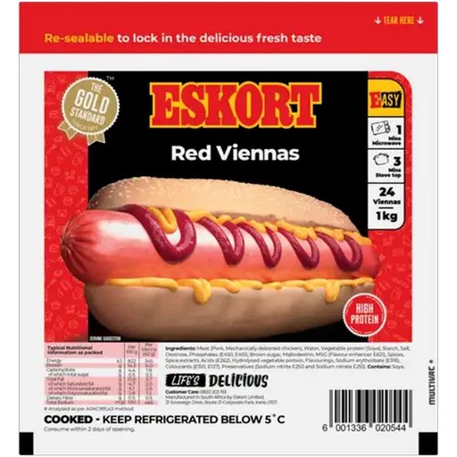 Eskort Original Red Viennas 1kg