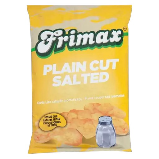Frimax Plain Cut Salted Flavoured Potato Chips 125g