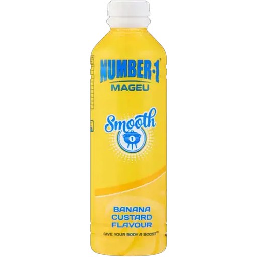 Number 1 Banana Custard Flavour Mageu 1L