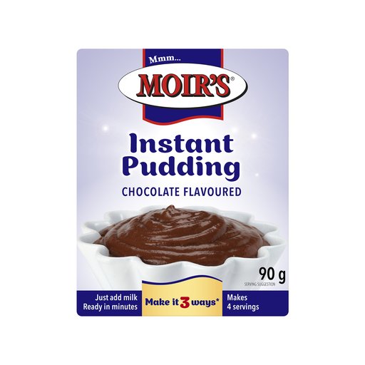 Moir's Instant Chocolate Pudding 90g