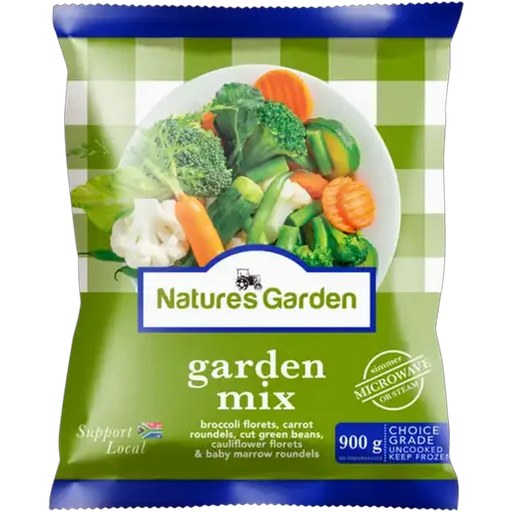 Nature's Garden Frozen Garden Mix 900g