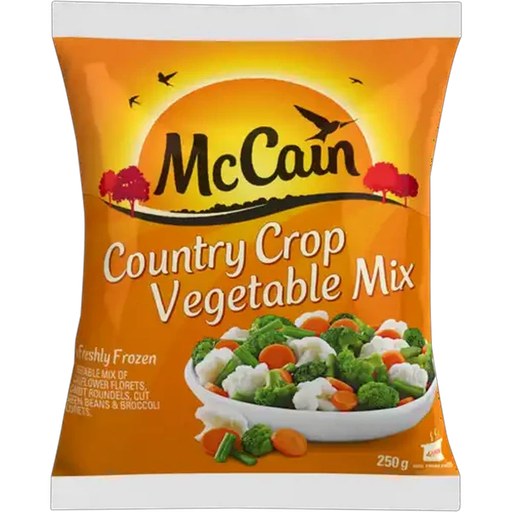 McCain Frozen Country Crop Vegetable Mix 250g