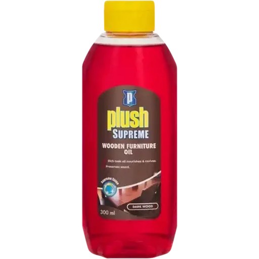 Plush Supreme Wooden Furniture Oil For Dark Wood 300ml
