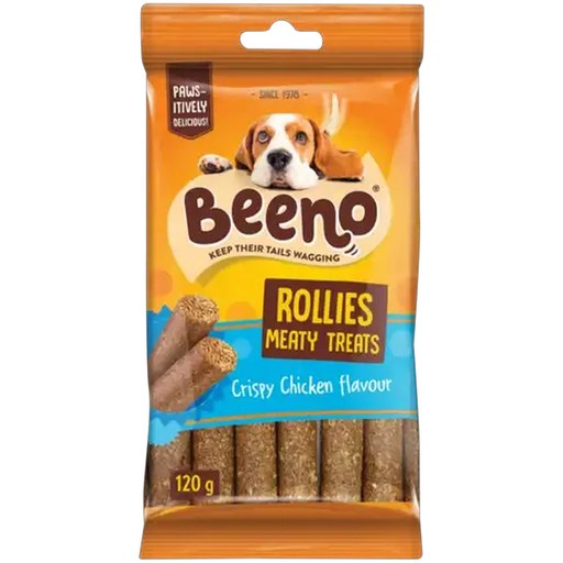 Beeno Rollies Chicken Dog Treats 120g