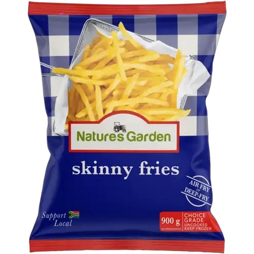 Nature's Garden Frozen Skinny Fries 900g