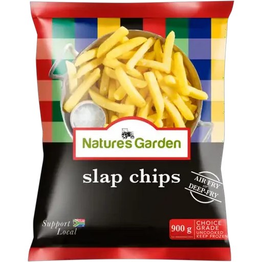 Nature's Garden Frozen Slap Chips 900g