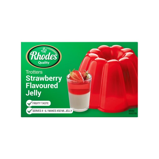 Trotters Strawberry Jelly 40g