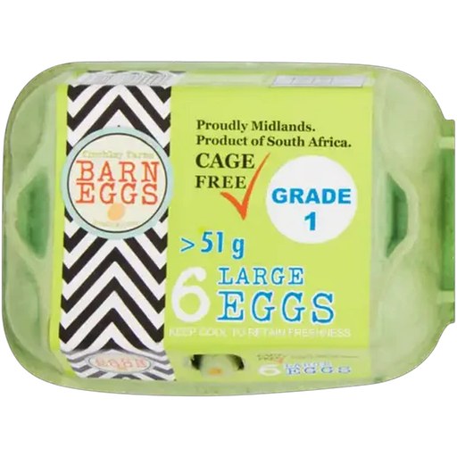 Finchley Farms Barn Eggs 6 Pack