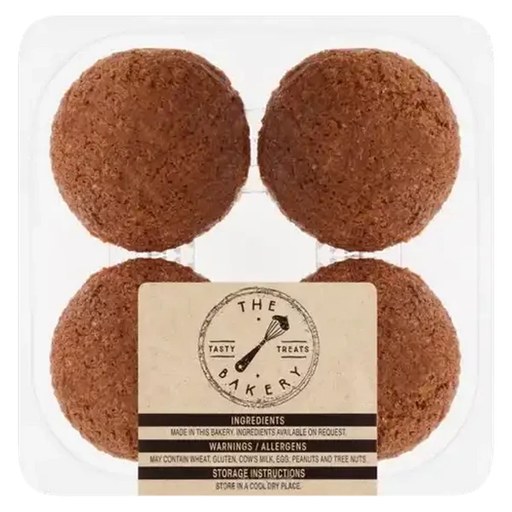 The Bakery Bran Muffins 4 Pack