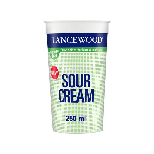 Lancewood Lactose Free Sour Cream 250ml