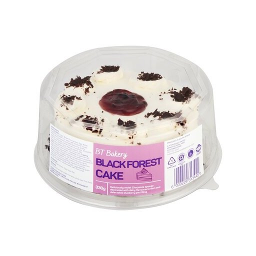 BT Bakery Black Forest Cake 330g