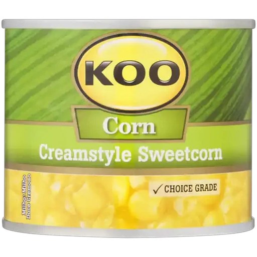 KOO Creamstyle Sweetcorn 215g