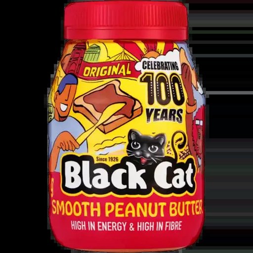 Black Cat Smooth Peanut Butter 800g