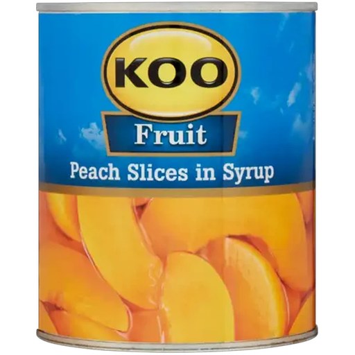 KOO Peach Slices In Syrup 825g