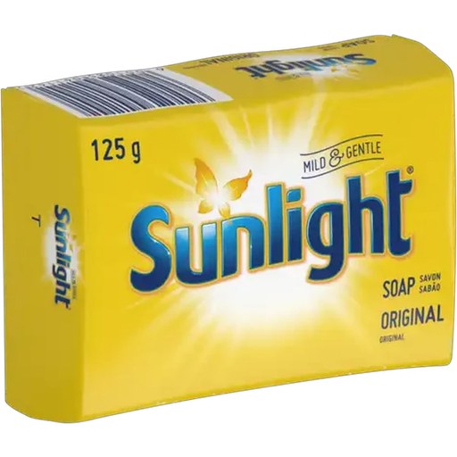 Sunlight Mild & Gentle Laundry Soap Bar 125g