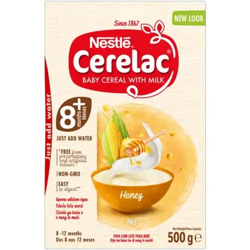 Nestlé Cerelac Honey Baby Cereal with Milk 500g