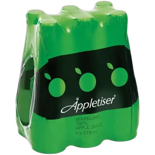 Appletiser 100% Sparkling Apple Juice 6 x 275ml