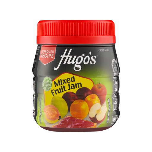 Hugo's Mixed Fruit Jam 480g